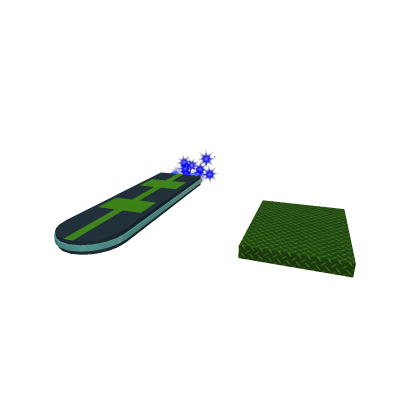 My green regening hover board