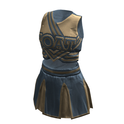 Cheerleader Uniform | Bluish Silver Beige thumbnail