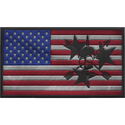 U.S. CIF Tennessee Flag Patch Black