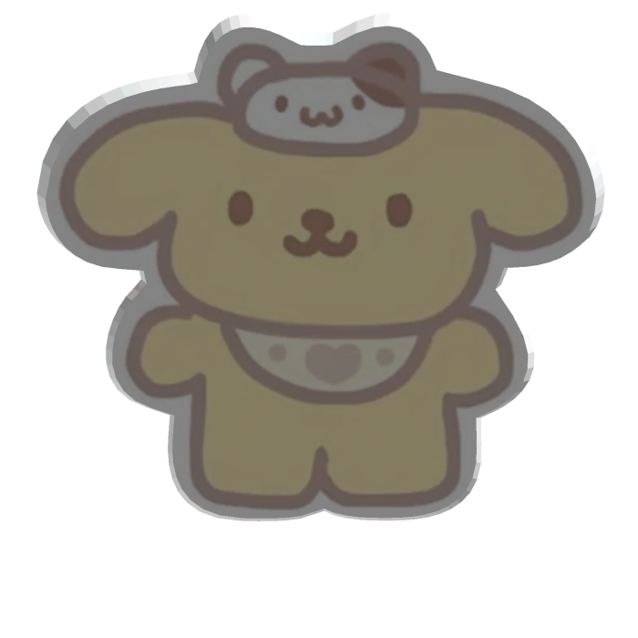 ♡ Cute Pompompurini face sticker ♡