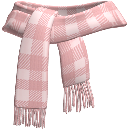 3.0 Pink Plaid Scarf