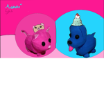Layla Cookie and Snow-cone's courage