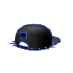 Blue Glitch Backwards Spike Flatbrim BBxK