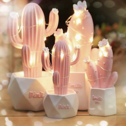 Cute pink cactus Roblox decal
