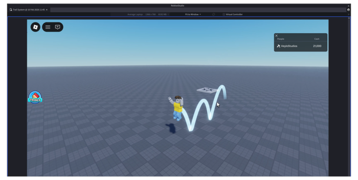 Advanced Trail System with Boosts and UI preview 4