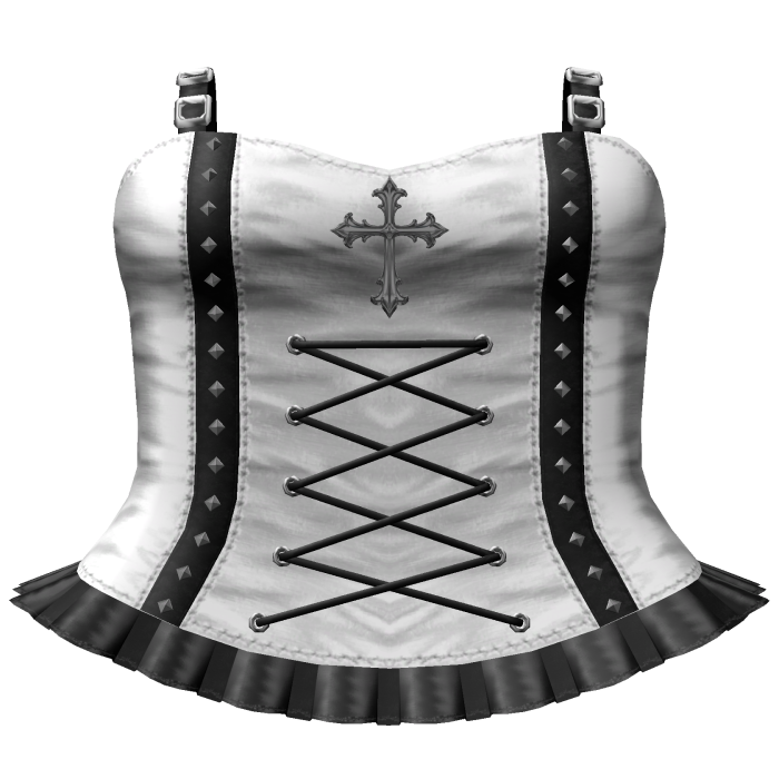 ♱ gothic vkei white dress ♱