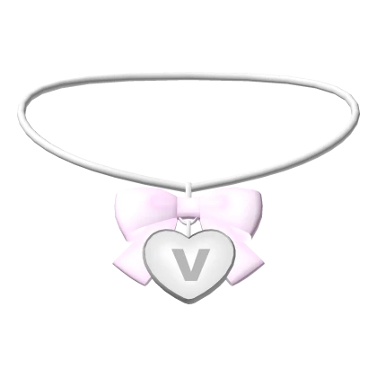 ♡R♡ ꒰ ♡ : 3.0 silver heart locket initial necklace H | Roblox