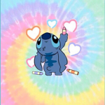 little blue stitch