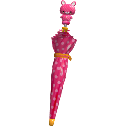 ♡ harajuku ana polka dot mascot waist umbrella 