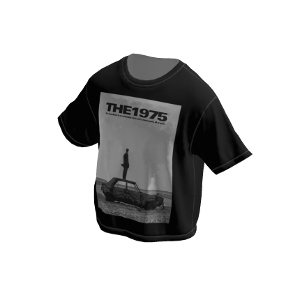 Band The 1975 Black Memories Boxy T-Shirt thumbnail