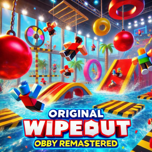 [New Update!] Wipeout Obby [Saves Progress] official Roblox game thumbnail