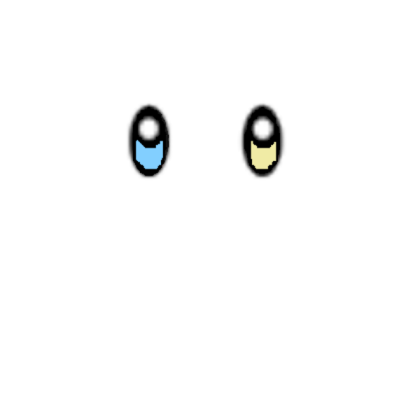 blue/yellow eyes Roblox decal
