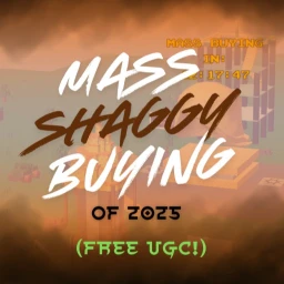 Shaggy Mass Buying COUNTDOWN (2 FREE UGCS!!) icon