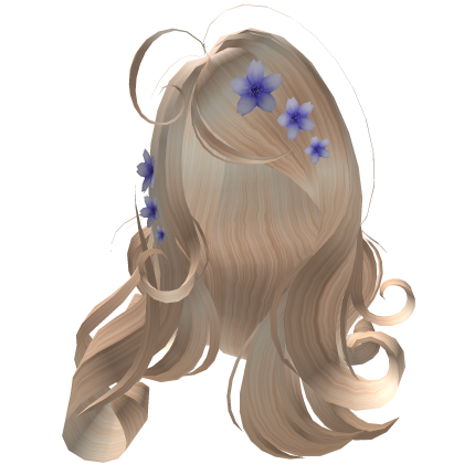 Anime Korean-Pop Flower Wavy Blonde Hair thumbnail
