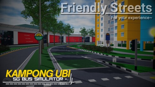 [V2.1] Kampong Ubi, Singapore Bus Simulator