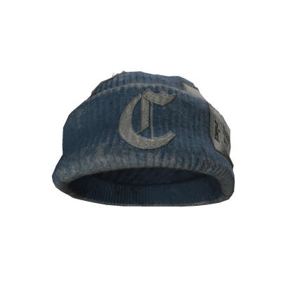 Vintage Beanie - Light Blue