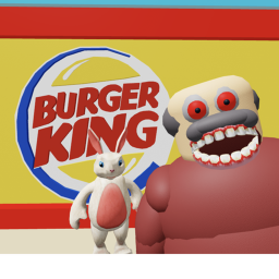 Christmas !! ESCAPE BURGER KING OBBY 🍔