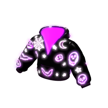 Purple Emissive Glowing Neon Jacket ✨💜