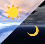 The Sun and Moon Skybox