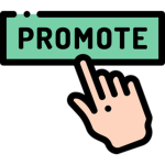 promote your groups in chat