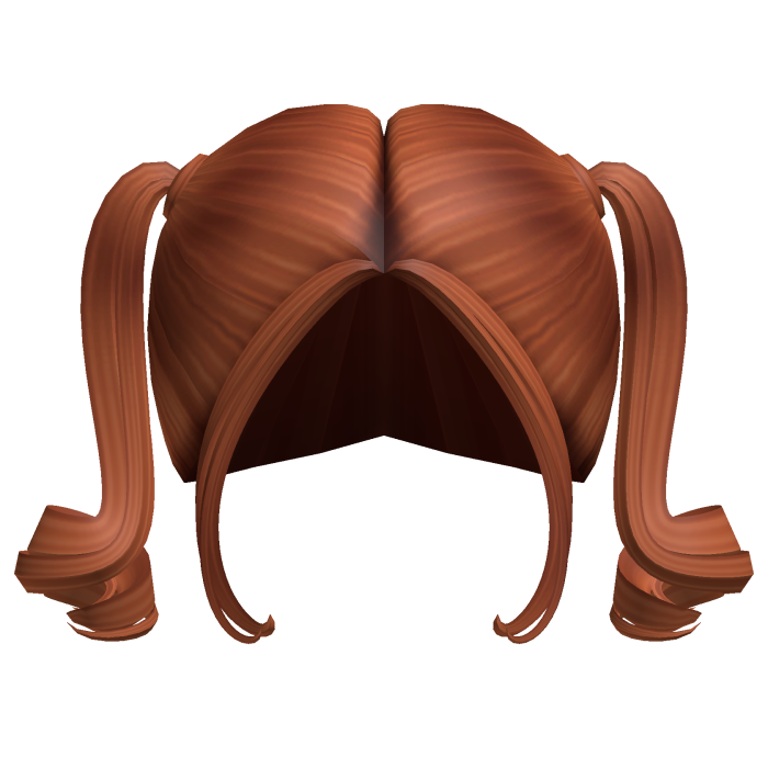 -',ৎ Curly Glam Pigtails in Ginger
