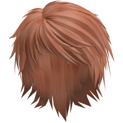 ginger emo hair