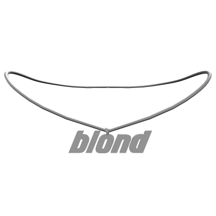 blond frank necklace 1.0 Roblox item