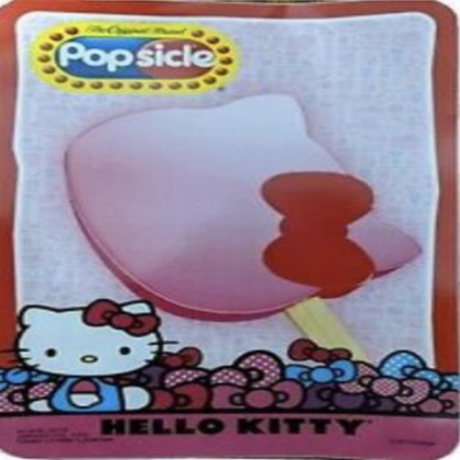 Hello Kitty Popsicle Sticker (2016) Roblox decal