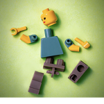 Lego desmontado