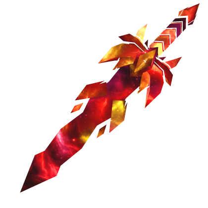 Lava Galaxy Arcane Mage Sword