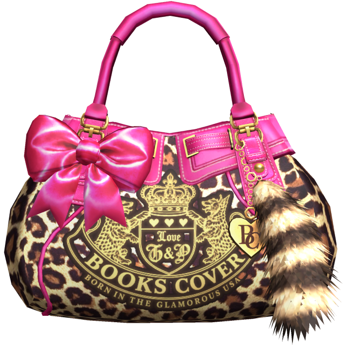 2000s Juicy Gyaru Mcbling Bag Leopard Print Pink
