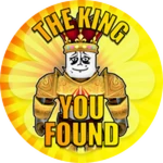 Found The King! 💛 Roblox badge thumbnail
