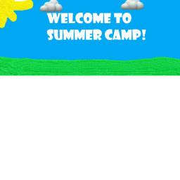 Work at Summer camp Island.
