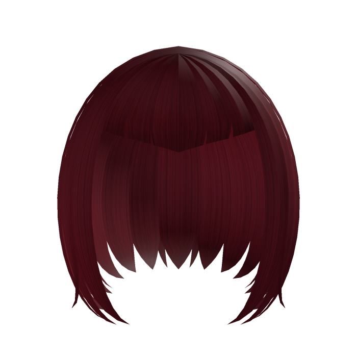Red gothic vampire cute short bob