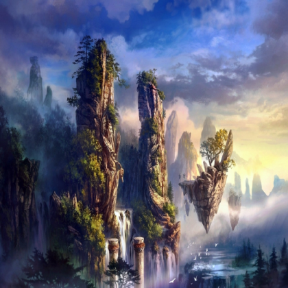 Painting - Mystical Lands Roblox decal