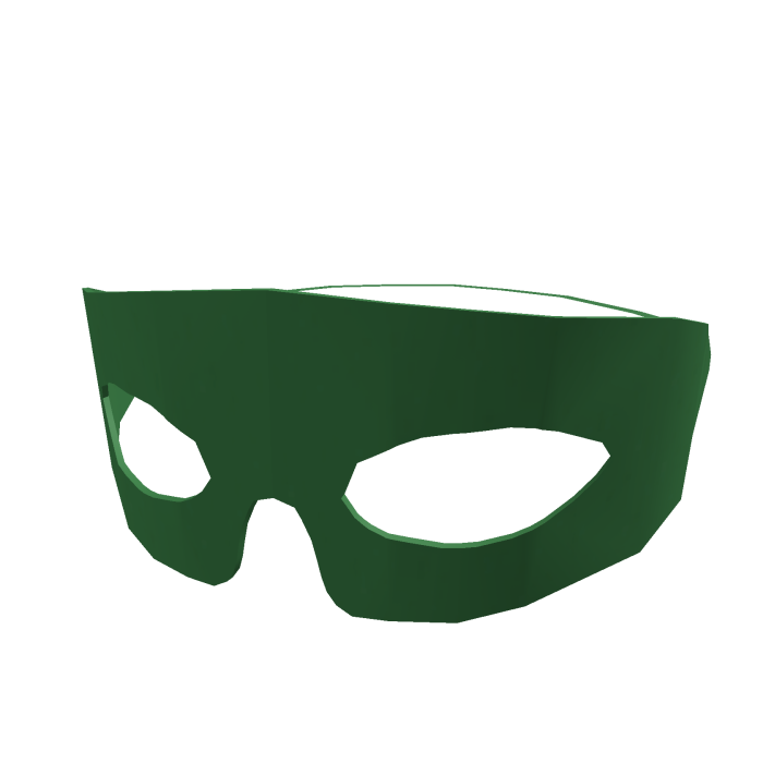 Green Superhero Mask