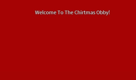 christmas obby