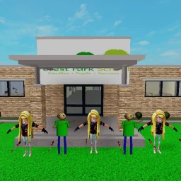 survive forest park in baldi icon