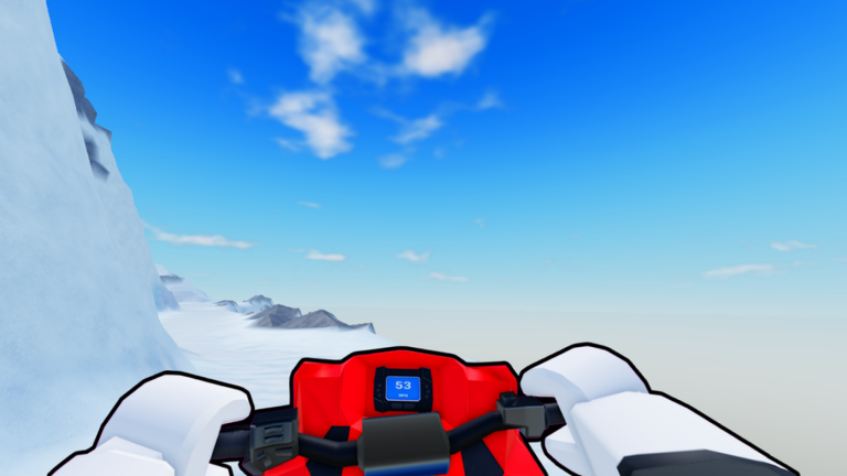 Dangerous Snowmobile Driving screenshot 1
