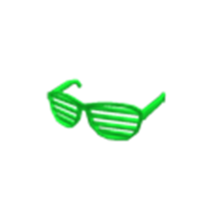 Neon Green Shutter Shades Roblox decal