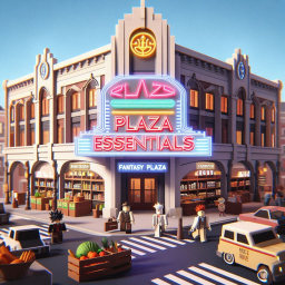 {Work In a Supermarket!} Plaza Essentials