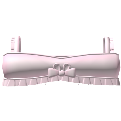 Cute pink bunny top Roblox item