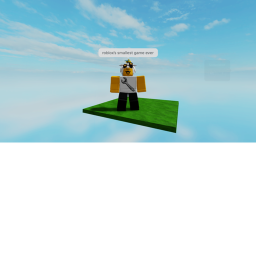 Smallest game on roblox