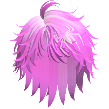 Two Toned Multiverse Spider Pink & White Boy Hair  Roblox item