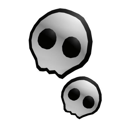 💀 Cute Skull Hairclips
