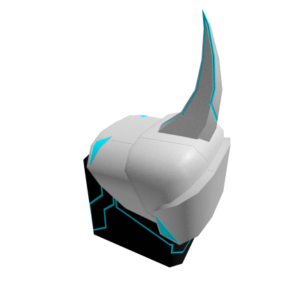 ♾️ Silver & blue Cyber Ninja Armor Left Arm R15 Roblox item