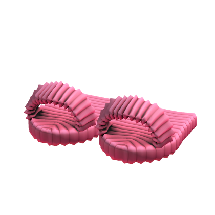 CB Plush Slides In Pink