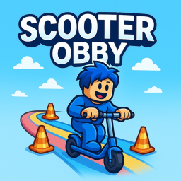 (UPDATED NEW) Speed Challenge:  Scooter Obby