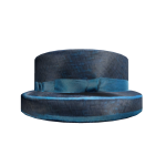 Fancy Blue Hat