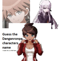 Guess the Danganronpa THH characters name ( PC )